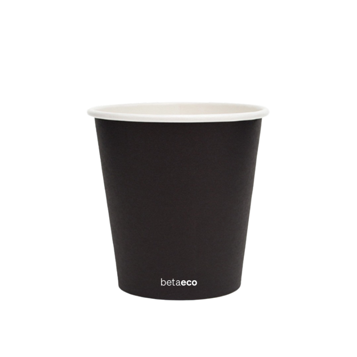 Picture of CUP, COFFEE 8oz BLACK SINGLE WALL BETAECO (80mm) 1000/CTN