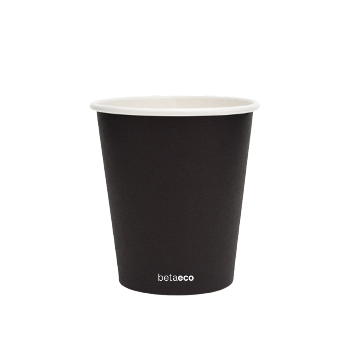 Picture of CUP, COFFEE 8oz BLACK SINGLE WALL BETAECO (90mm) 1000/CTN