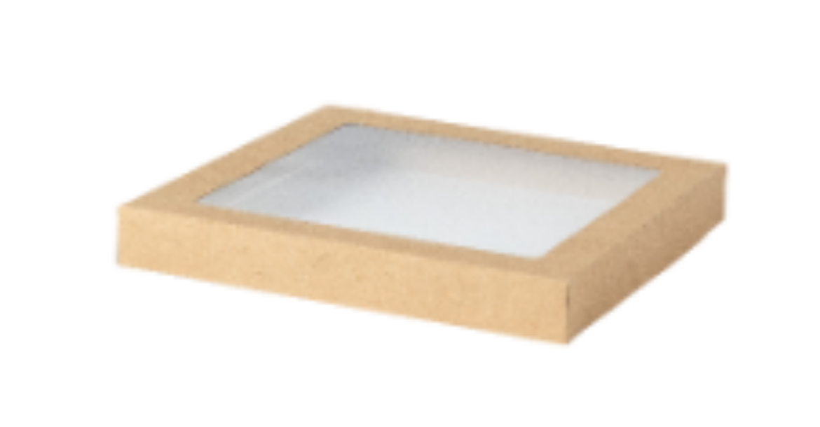 Picture of LID, CATERING BOX SMALL KRAFT #5 100/CTN