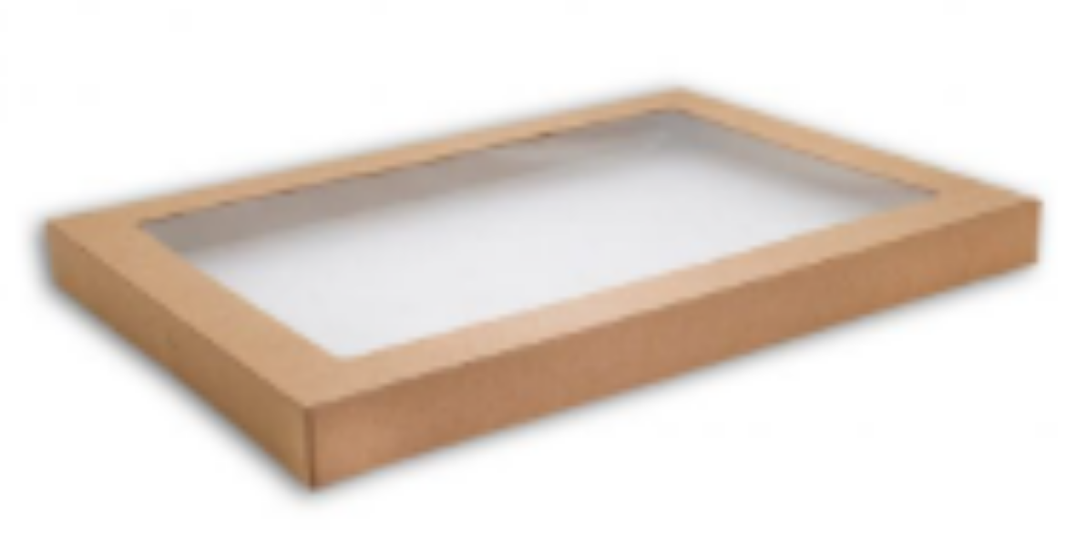 Picture of LID, CATERING BOX MEDIUM KRAFT #2 100/CTN