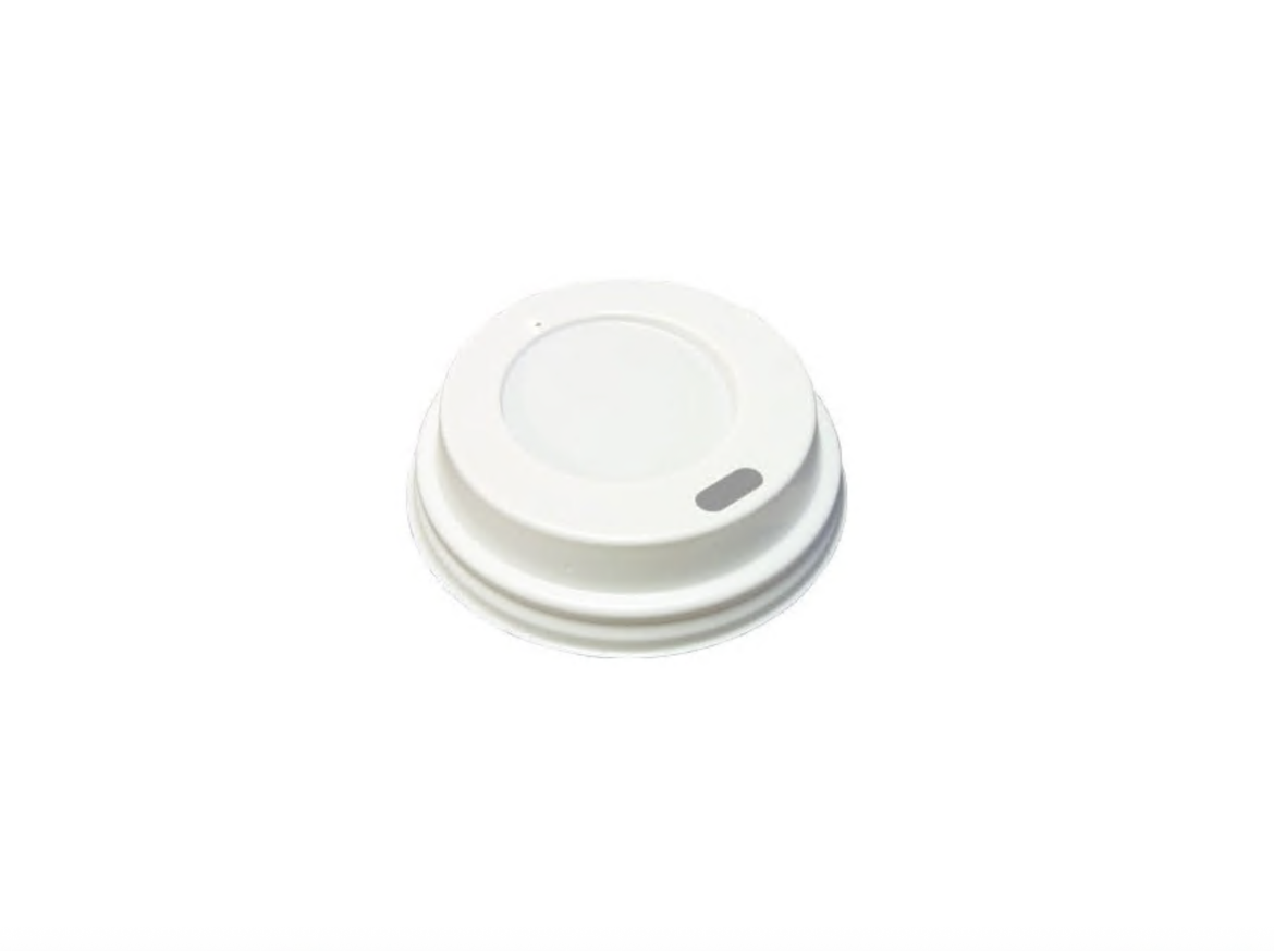 Picture of LID, COFFEE WHITE 8/12/16OZ PREMIUM 50/PACK