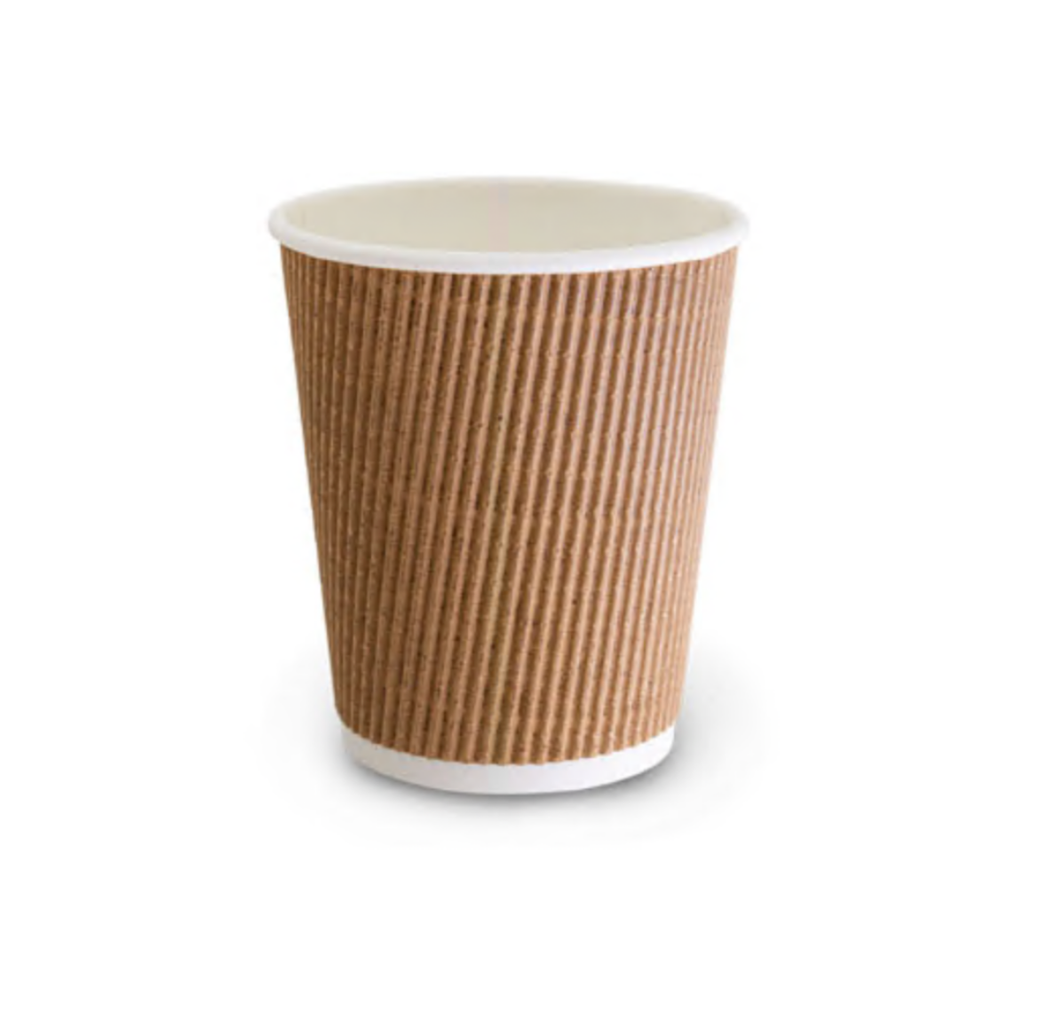 Picture of CUP, COFFEE 12oz KRAFT TRIPLE WALL 90MM 25/PACK