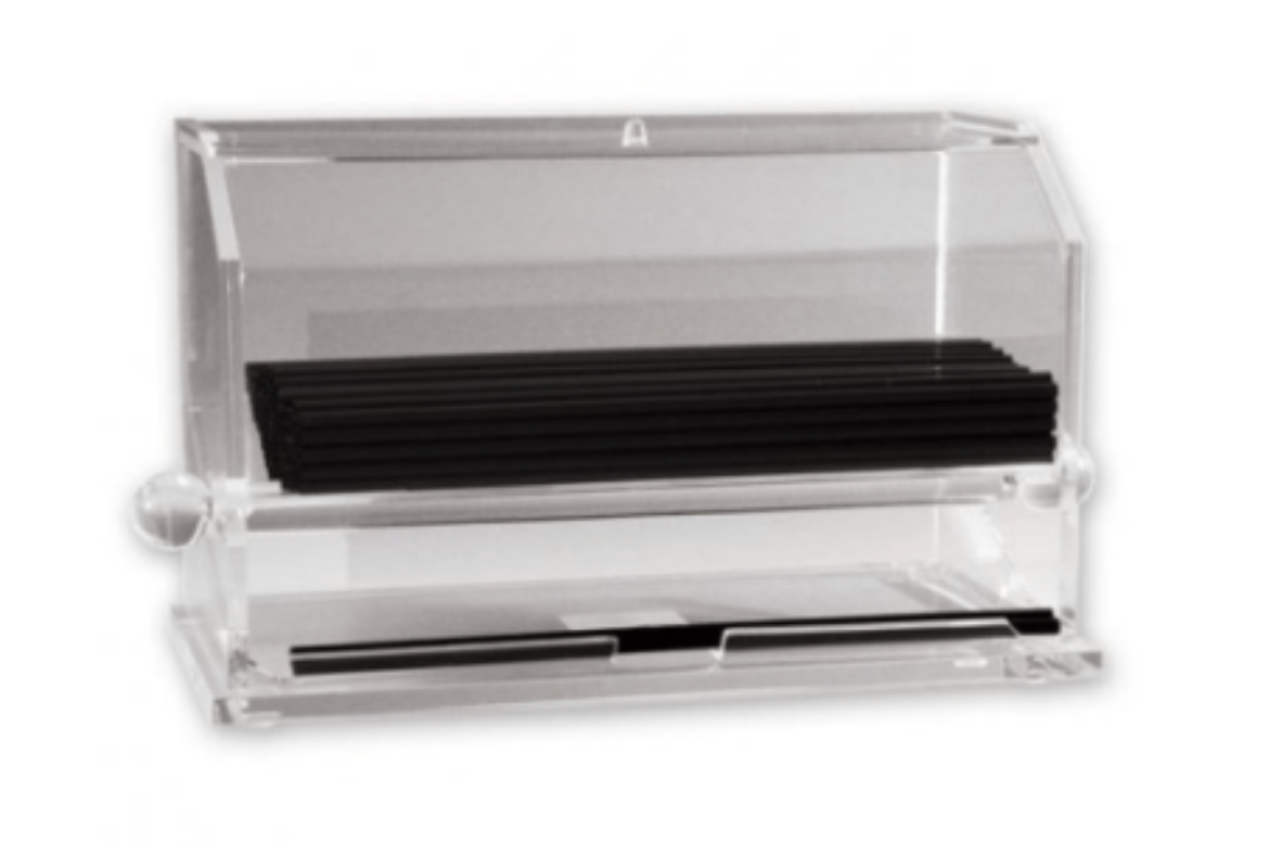 Picture of STRAW DISPENSER-REGULAR - ACRYLIC 270X140X170MM