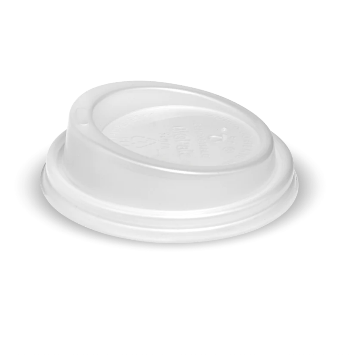Picture of LID, COFFEE 6-8oz WHITE BETAECO RECYCLABLE (80mm) 1000/CTN