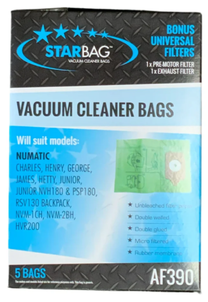 Picture of VACBAG NUMATIC HENRY PAPER - 5/PACK